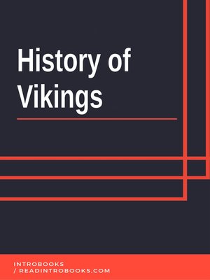cover image of History of Vikings